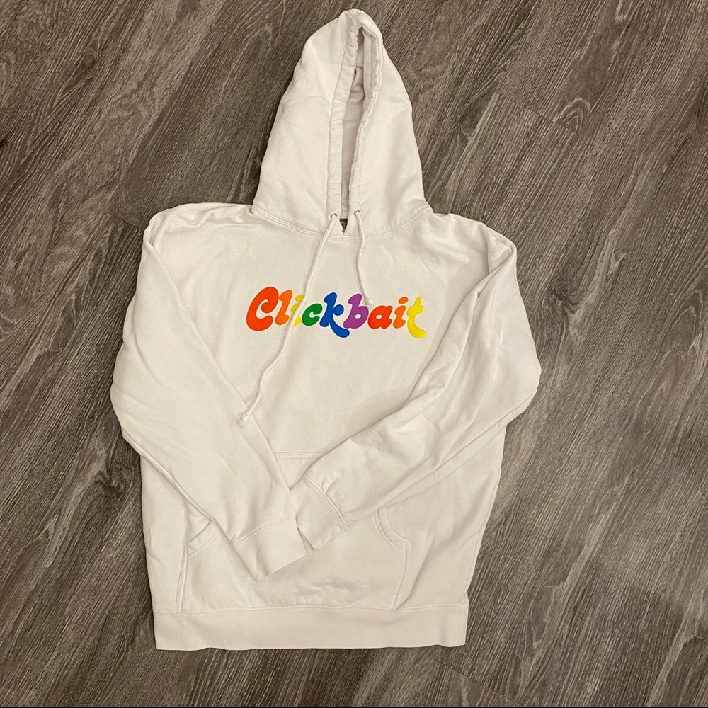 Clickbait Rainbow Hoodie David Dobrik